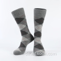 Jacquard geometrische Muster Länge Socken für Männer